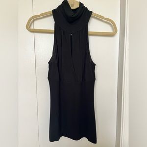 Marciano Turtleneck Keyhole Tank